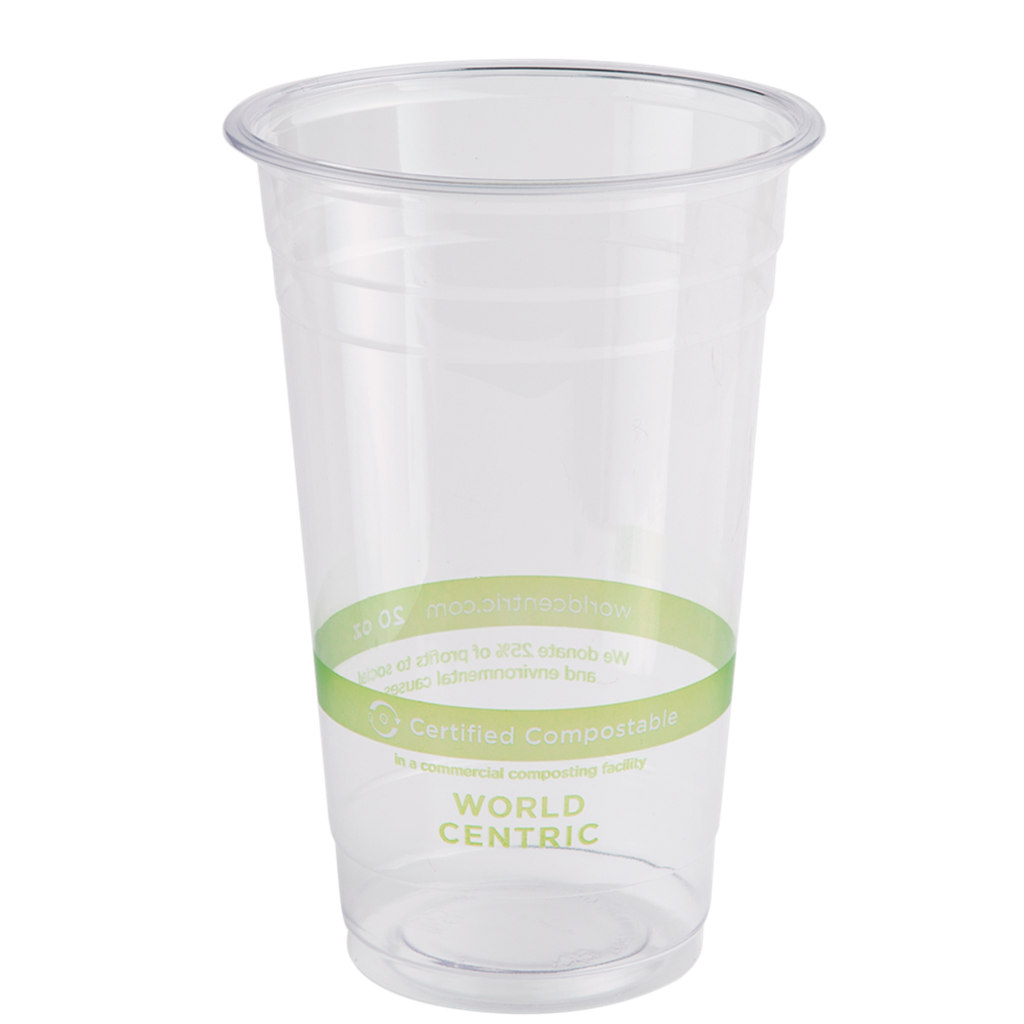[CP-CS-20] 20 oz PLA Clear Plastic Cup