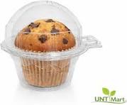 [00017-SPEC] Single Cupcake Standard Hinged Container Premium