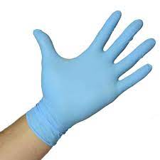 [NITRILE-M BLK] Nitrile Gloves Medium Black Powder Free