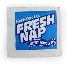 [RF1MU] Wet Nap Moist Towelette Jumbo 7x8"