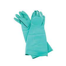[RUBG] Gloves Rubber Large Yellow 12 Pairs