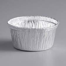 [4062-DL] Dome Lid for 4 oz Aluminum Custard Cup