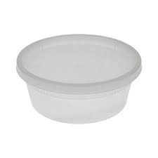 [V8-500] 8 oz Heavy Deli Container PP 11441UP