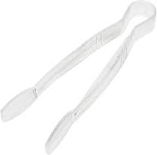 [3312B] Tongs 12" Black Serving 3312-BK
