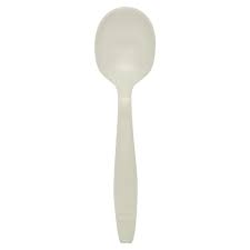 [SO-PS-B] 6" TPLA Soup Spoon Compostable