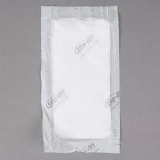 [AC50] Pad Poultry Diaper 4.75x7" 55 g White Closeout