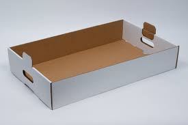 [CB6050] 21x13x8" White Full Pan Catering Box No Handles or Lid