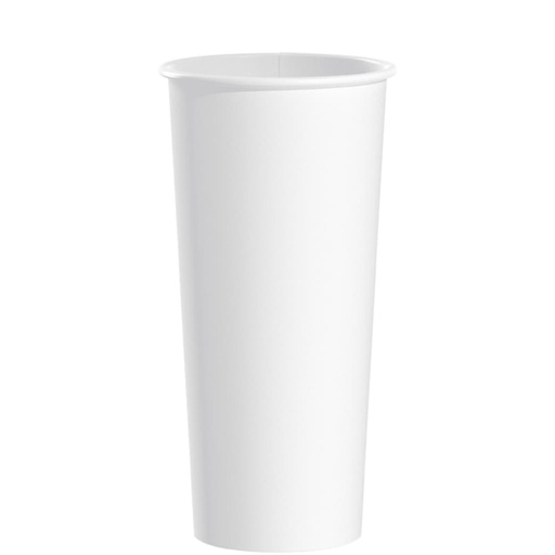 [HOTDOME] Lid Amhil Dome White for Hot Paper Cups LMD-16H