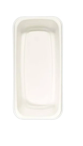 [520408D300] Lid Dome Clear for 8x4" Bagasse Small Sub Container