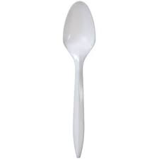 [IPWT] Wrapped Teaspoon Medium Weight White