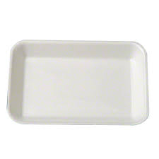 [2BLACK] Foam Tray 2 Black 8.25x5.75x1"