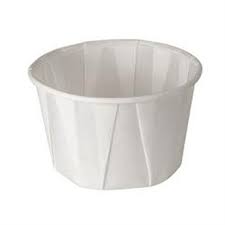 [200PCBLK] 2 oz Black Souffle Portion Cup Plastic PP