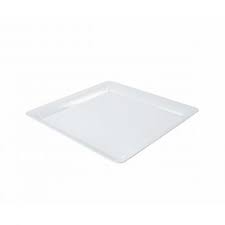 [1616L] 16x16" Lid Square Dome Clear PET
