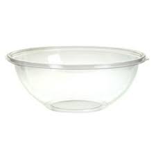 [51160] Flat Lid PET for 96 160 oz Round Bowls