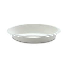 [PET-L066] 18 oz Lid Dome Oval Burrito Bagasse