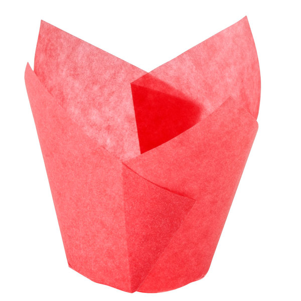 [TULIP-RED-SPEC] Tulip Baking Cup 2.25x4" Red