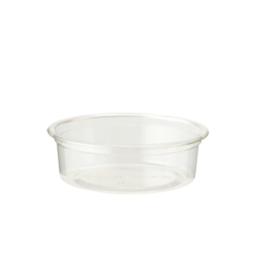 [CPL-CS-12SH-SPEC] Lid PLA Portion Cup Holder 9Q - 24 oz Clear