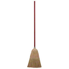 [RU2007BZ] Dust Pan Lobby Handle Stick Upright