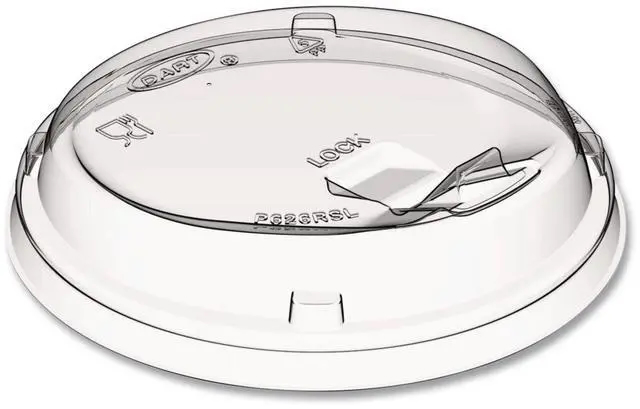 [P626RSL] Lid Dome Sip Thru Reclosable Clear Solo Brand Fits 12/14 - 24 oz PET Cups