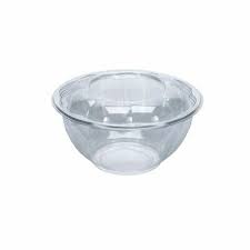 [PET24B] 24 oz Clear Presentabowl Bottom PET