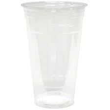 [626NSL] Lid Dome Sip Thru Clear Solo Brand Fits 12/14 - 24 oz PET Cups