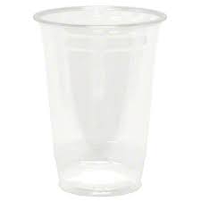 [PTLID-F78SS] Lid Flat Straw Slot 7 10 oz Clear PET