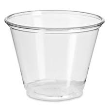 [PTLID-D92NH] Lid Dome No Hole 9 12 oz Clear PET
