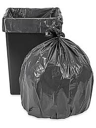 [T45] 45 Gallon 23x16x45" Liner Black X Heavy 1.9 mil Lo-D