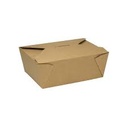 [BIOPAK8-B] # 8 Box Kraft 45 oz 6x4.75x2.5"