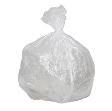 Liner 30 Gal Clear 16x14x37" Trash 1.25 mil Lo-D