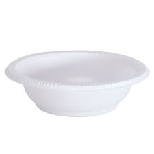 Bowl 5 oz Plasti Plus White