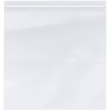 12x12" Bag Zipper Clear 2 mil Closeout