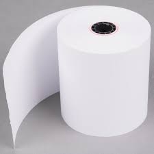 3"x165' 1 Ply Bond Paper Rolls 1300SP
