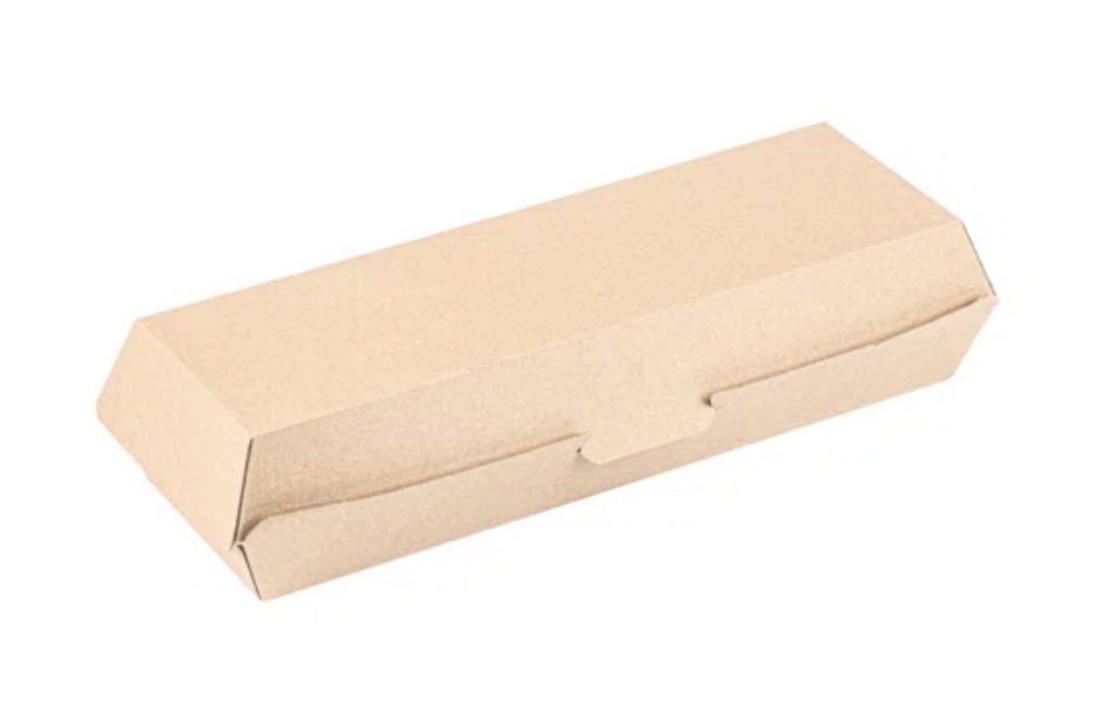 Hero Box Kraft Hinged 11.4x3.4x2.91”