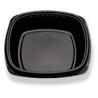 9" Forum Mid Depth Plate Black D&W Closeout