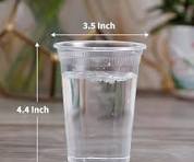 14 oz Translucent Cup Plastic PS Closeout