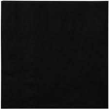 [BEV NAP-BLK] Beverage Napkin Black 2 Ply