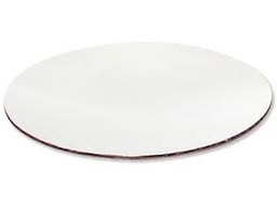 [9WTC] 9" Corrugated White Cake Circle