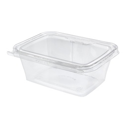 [TS32-SPEC] 32 oz Hinged Oblong Container Flat Lid