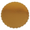 [8GOLD] 8" Cake Circle Gold