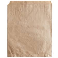 [811N-SPEC] 8.5x11" Bag Notion Flat Brown Kraft Closeout