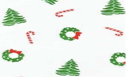 [40TREE] Cellophane Roll 40"x100' Trees Wreaths Candy Canes