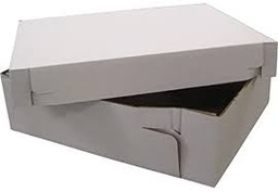 [181452CBC] Cake Box Full Sheet Corrugated 2 pc 18x14x5"