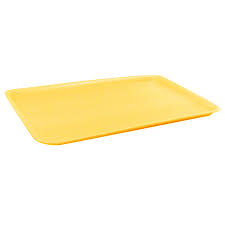 [15PYELLOW] Foam Tray 15D 15P Yellow 14.75x8x1.13