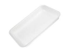 [15PWHITE] Foam Tray 15D 15P White 14.75x8x1.13"