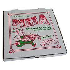 [14142SPB] 14x14x2" Pizza Box Corrugated Printed Closeout
