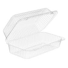 [SLP35] 8.9x5.3x3.4" Hinged Clear Container