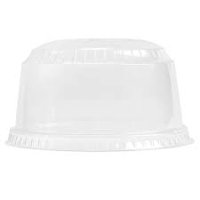 [SDL58] Lid Dome Flat Top 5 + 8 oz Sundae PET
