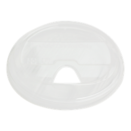 [CPL-CS-12NS] Lid PLA Sippy Strawless 9Q - 24 oz Clear Closeout