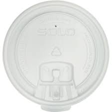 [LB3161] Lid Solo Flat White for Hot Paper Cups LB3161-00007 Closeout
